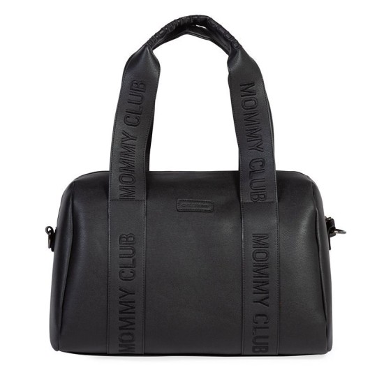 Childhome - Borsa Cambio Mommy Club Signature - Include Fasciatoio Portatile - Colori Childhome: Nero