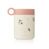 Liewood - Thermos Pappa Kiani - con copertura in silicone - Colore Liewood: Peach / Sea Shell