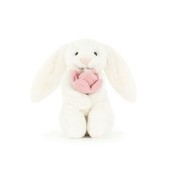 Jellycat - Peluche morbido Coniglio Timido con Peonie