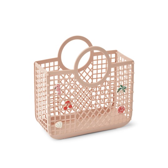 Liewood - Cestino Samantha con Charms - Colore Liewood: Rose