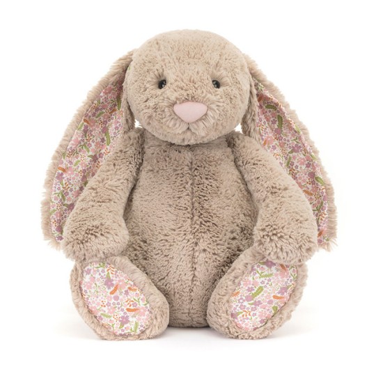 Jellycat - Peluche morbido Coniglio con petali - Taglia: XL