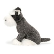 Jellycat - Peluche morbido Schnauzer Lawrence