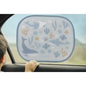 Tendine parasole per auto Ocean Dreams - Colore: Blu