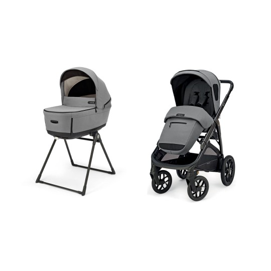 Inglesina - Duo Aptica Xt 2025 System Quattro con telaio - Colore Inglesina: Canyon Grey