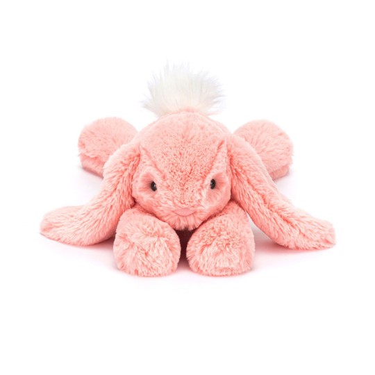 Jellycat - Peluche morbido Coniglio albicocca