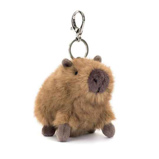 Jellycat - Ciondolo portachiavi Capybara Clyde