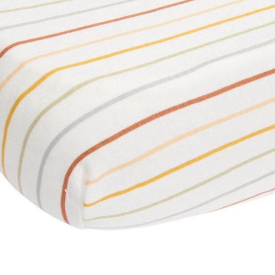 Little Dutch - Lenzuolo con angoli per culla 40x80 cm - Colori Little Dutch: Vintage Sunny Stripes