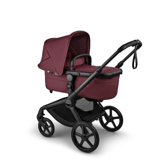 Bugaboo - Passeggino Duo Fox 5  Renew completo - Passeggino e navicella - Colori Bugaboo: Dark Cherry