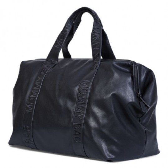 Childhome - Borsa Mommy Bag in similpelle - Mommy Bag Signature - Colori Childhome: Noir