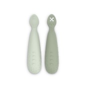 Suavinex - Set 2 precucchiai in silicone - Colori Suavinex: Nude