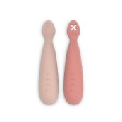 Suavinex - Set 2 precucchiai in silicone - Colori Suavinex: Nude